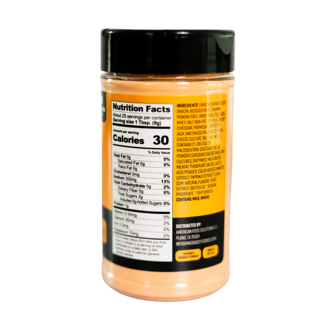 MacDaddy Four Cheese Mac and Cheese Sauce Mix and Seasoning 8 oz